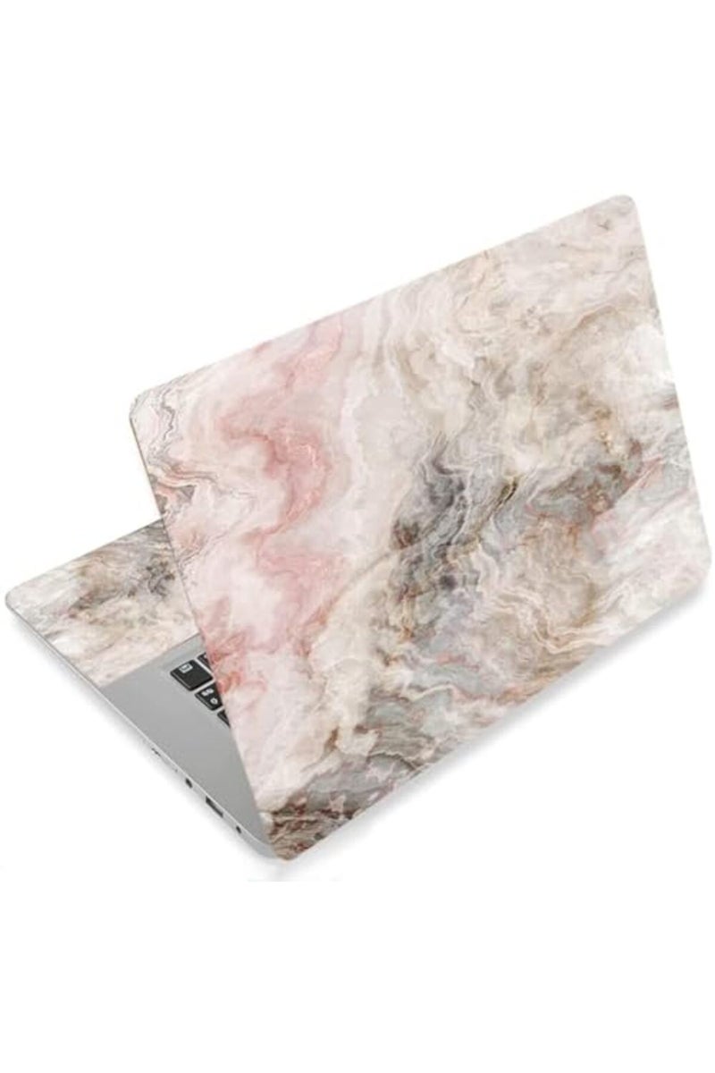 AORTDES 12.1 13 13.3 14 15.4 15.6 Inches Laptop Skin Sticker Decal Universal Netbook Skin Sticker Reusable Notebook Art Decal Protector Cover Decal by (Marble) - Image 2