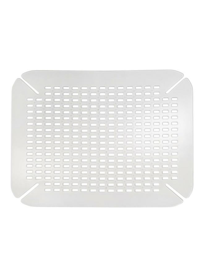 InterDesign Counter Clear Sink Mat White 59060ES  - Image 2