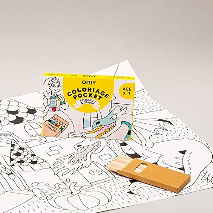 omY POCKET COLORING - UNICORN - Image 2