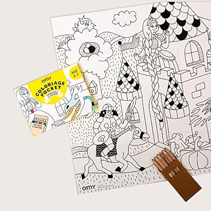 omY POCKET COLORING - UNICORN - Image 3