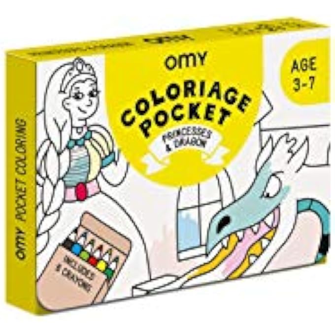 omY POCKET COLORING - UNICORN - Image 1