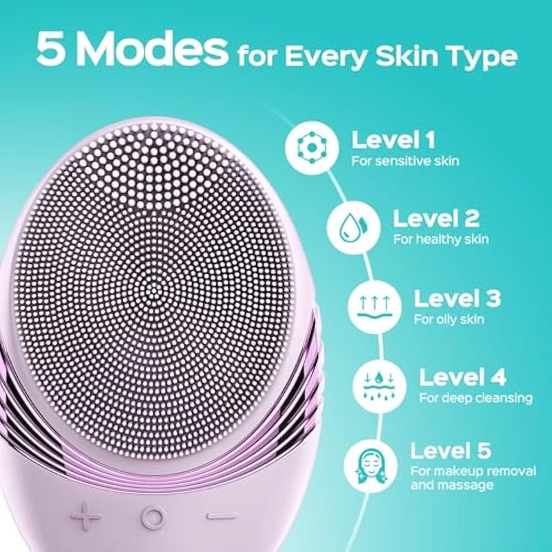 Face Scrubber for Men (Purple) - Image 4