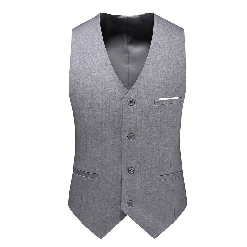 Men''s Suit Vest plus size Fashion Foreign Trade Suit Inner Vest Single-piece Vest Men''s Fashion - Image 4