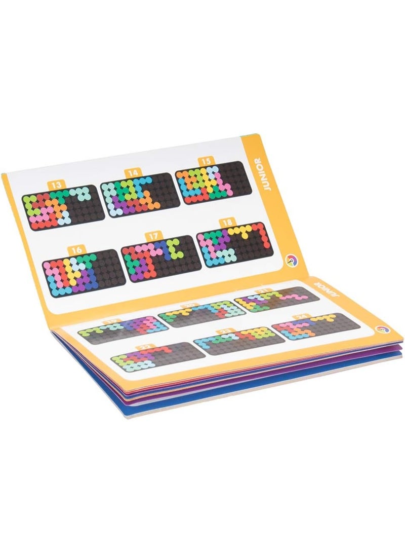 لعبة أحجية بازل برو لتطوير المهارات الذهنية والمعرفية من 120 تحدي ذكي لبناء العقل، ألعاب سفر للاطفال والبالغين من عمر6 سنوات فما فوق، من TOYS-EGYPT - Image 3