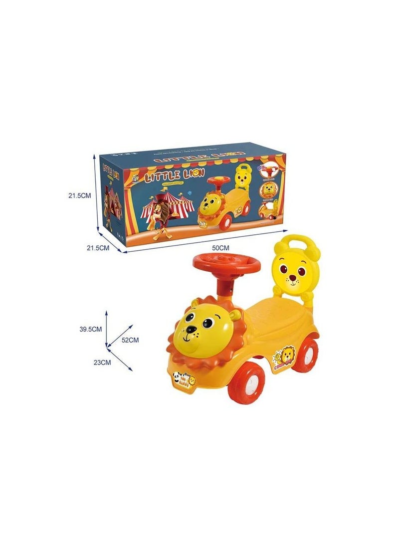 جينتيك سيارة ركوب للأطفال شكل الأسد - Image 2