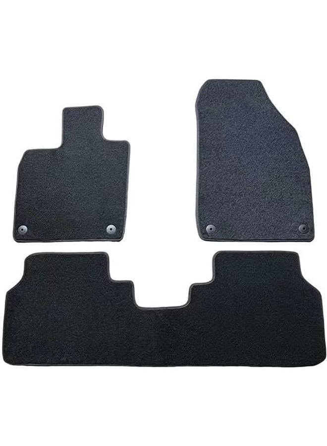 EV PROTEC EV PROTEC Soft Car Floor Mats for all Volkswagen ID.4, Super Soft Floor Mat Liners Front & Rear Row Full Set  - Image 2