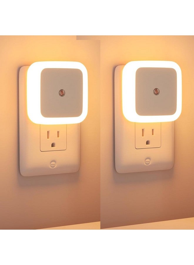 One94Store لمبة ذكية مع مستشعر ليلي One94Store | تشغيل/إيقاف تلقائي LED خافت | موفرة للطاقة | استخدام يومي للمنزل، السلالم، المطبخ، الحمام، الخزانة (أبيض دافئ) - عبوة من 2 - Image 1