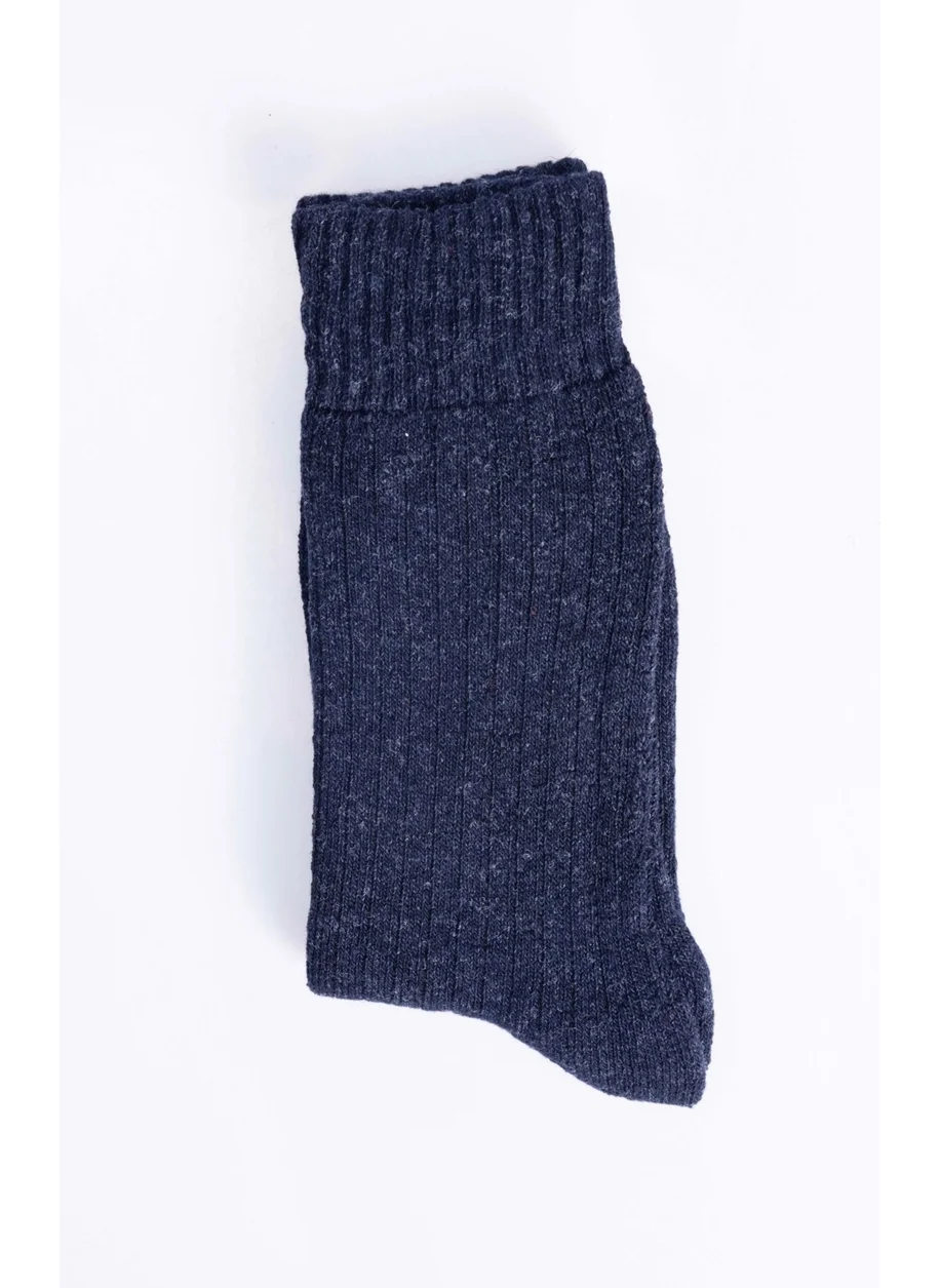 Tudors Thick Winter Navy Blue Socks