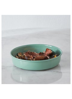 Home Box طبق زخرفي معدني رائع - 17x17x4 سم 17 x 4 x 17 سم  - Image 1
