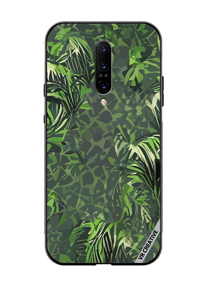 VR CREATIVE Protective Case Cover For OnePlus 7 Pro Flower Design Multicolour - Image 1