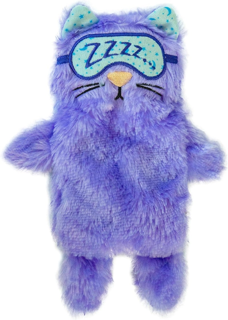 Catstages Petstages Purr Pillow Cat Toy For Nightime Play and Calm Comfort Featuring Soothing Noisemaker, Soft Plush Material - Image 1