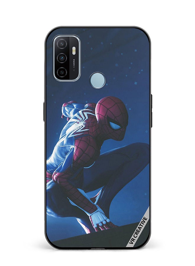 VR CREATIVE Protective Case Cover For Oppo A53 Spiderman Design Multicolour - Image 1