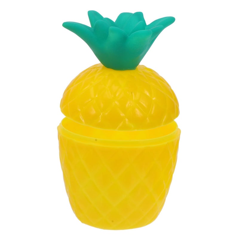 Healifty Reusable Pineapple Cup With Straw Fruit Shaped Cold Drink Tumbler For Hawaiian Party Picnic Beach Wedding And Birthday Decorations Easy To Clean Plastic Beverage Cup - Image 2