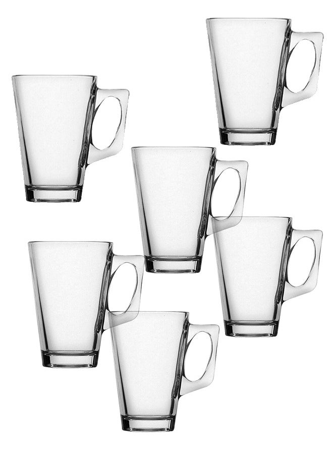 Blinkmax - 6-Piece Tea Cup Set Clear - Image 1