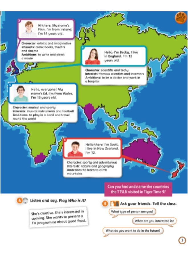 Macmillan Tiger Time -  English Course for Schools -level 6_students_book - Image 4