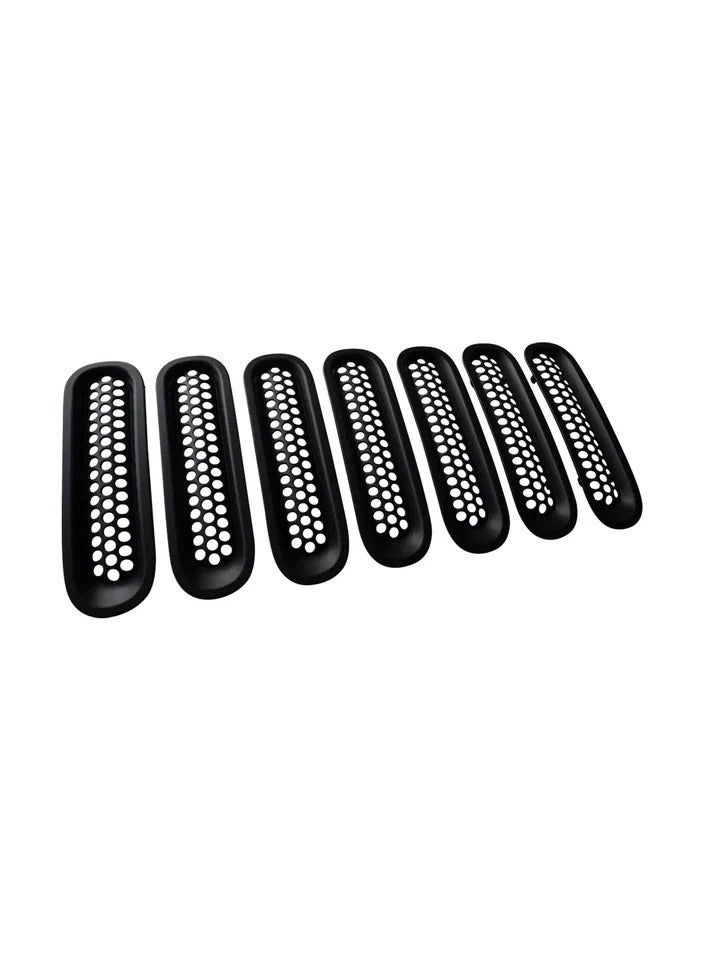 Generic 7-Piece Front Grille Gaurd For Jeep Wrangler  - Image 2