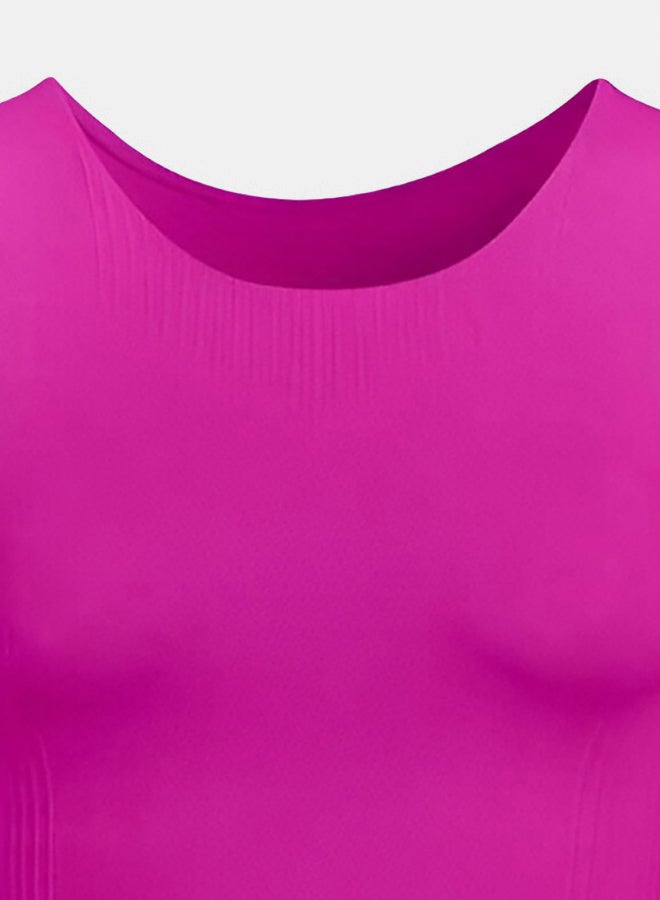 Silvy Lycra La Mella Sleeveless Round Neck Top For Women - Image 3