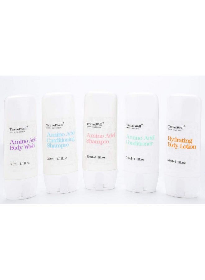 Travelwell TRAVELWELL Hotel Amenities 30ml Shampoo (25 Bottles) + Conditioner (25 Bottles) + Mini Soap Bars (25 Bars, 28g) | Travel Size Toiletry Set  - Image 5