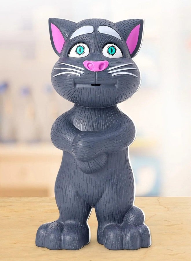 لعبة قط توم المتكلم التفاعلية من ناك للأطفال الصغار، مزودة بوظائف التكرار والغناء لمتعة لا تنتهي، أداة تعليمية لتنمية اللغة والمهارات الاجتماعية، آمنة ومتينة