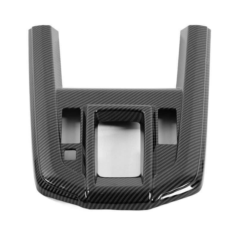 Gear Shift Panel Cover Trim Carbon Fiber Style for Isuzu D-MAX 2021 - Anticorrosion Car Interior Decor - Perfect Replacement - Image 5