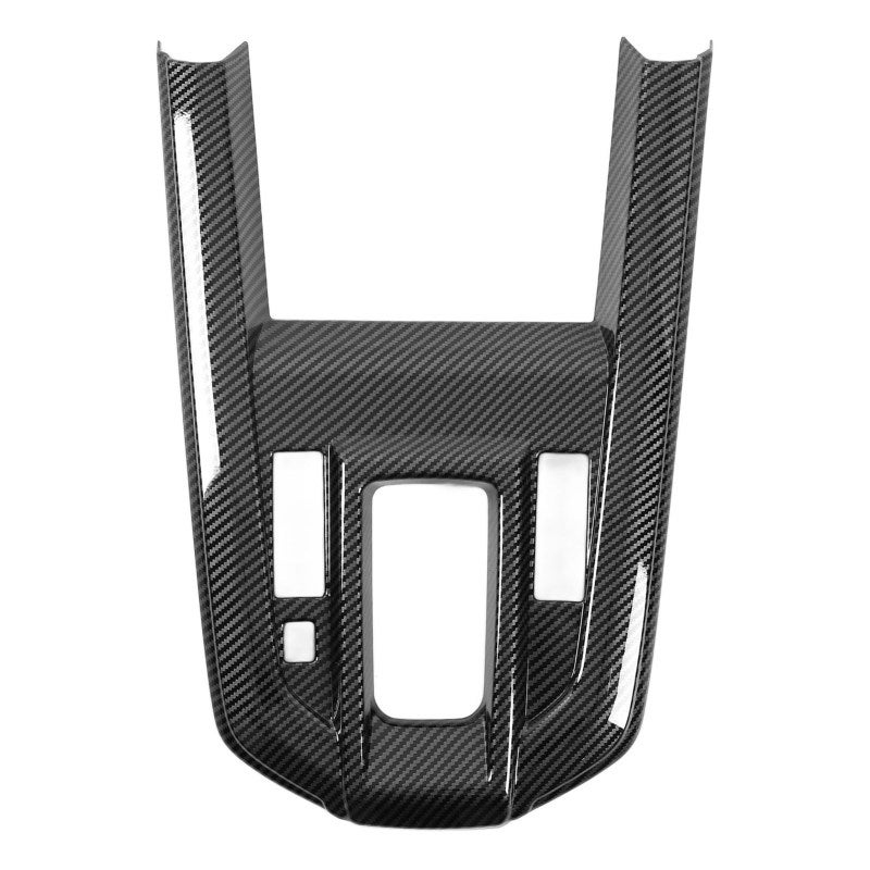 Gear Shift Panel Cover Trim Carbon Fiber Style for Isuzu D-MAX 2021 - Anticorrosion Car Interior Decor - Perfect Replacement - Image 1