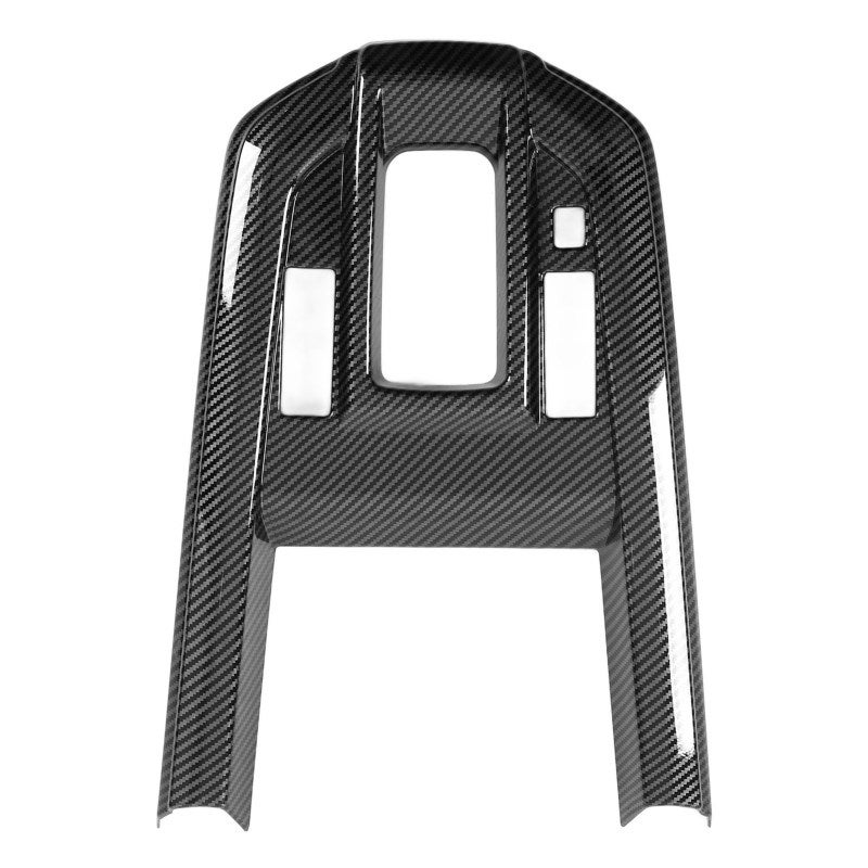 Gear Shift Panel Cover Trim Carbon Fiber Style for Isuzu D-MAX 2021 - Anticorrosion Car Interior Decor - Perfect Replacement - Image 4