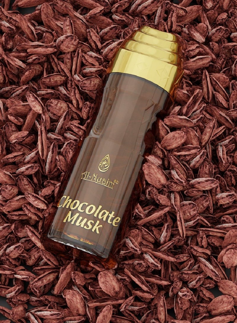 Al Nuaim Al-Nuaim Chocolate Musk Alcohol Free Attar - 20ml | Exquisite & Long Lasting Fragrance - Image 4