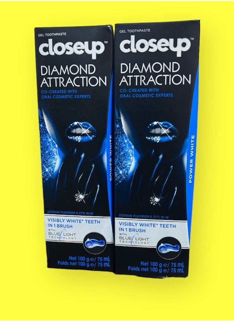 Close Up - Close Up Diamond Toothpaste 75ml 1+1 - Image 1
