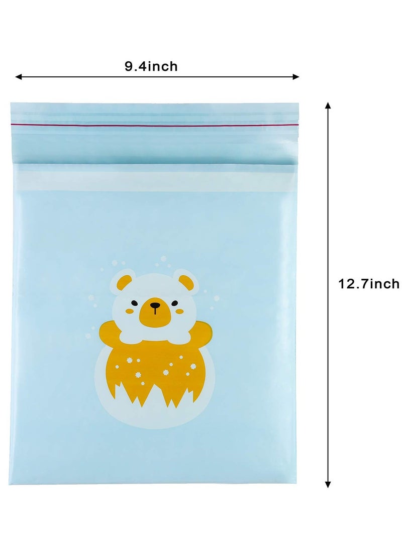 SYOSI 40 PCS Easy Stick-On Disposable Car Trash Bags, Disposable Stick To Anywhere in Car, Strong Sticky, Leak Proof, Durable, Portable Car Garbage Bags for Vehicle, Kitchen, Hospital, Bedroom, Office - Image 5