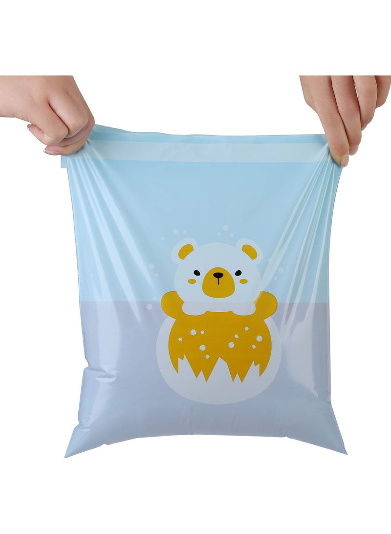 SYOSI 40 PCS Easy Stick-On Disposable Car Trash Bags, Disposable Stick To Anywhere in Car, Strong Sticky, Leak Proof, Durable, Portable Car Garbage Bags for Vehicle, Kitchen, Hospital, Bedroom, Office - Image 2