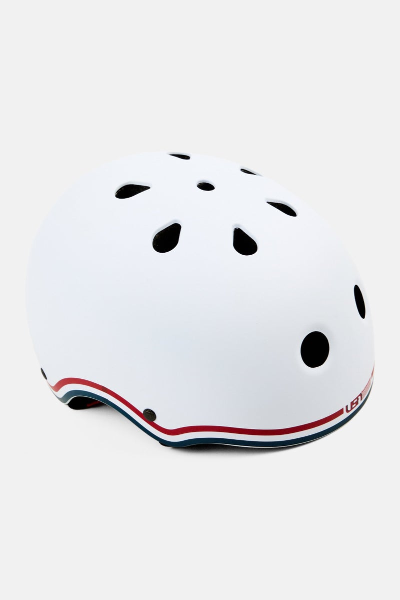 Pro-Tec Classic Cert Skate Boarding Helmet, White - Image 3