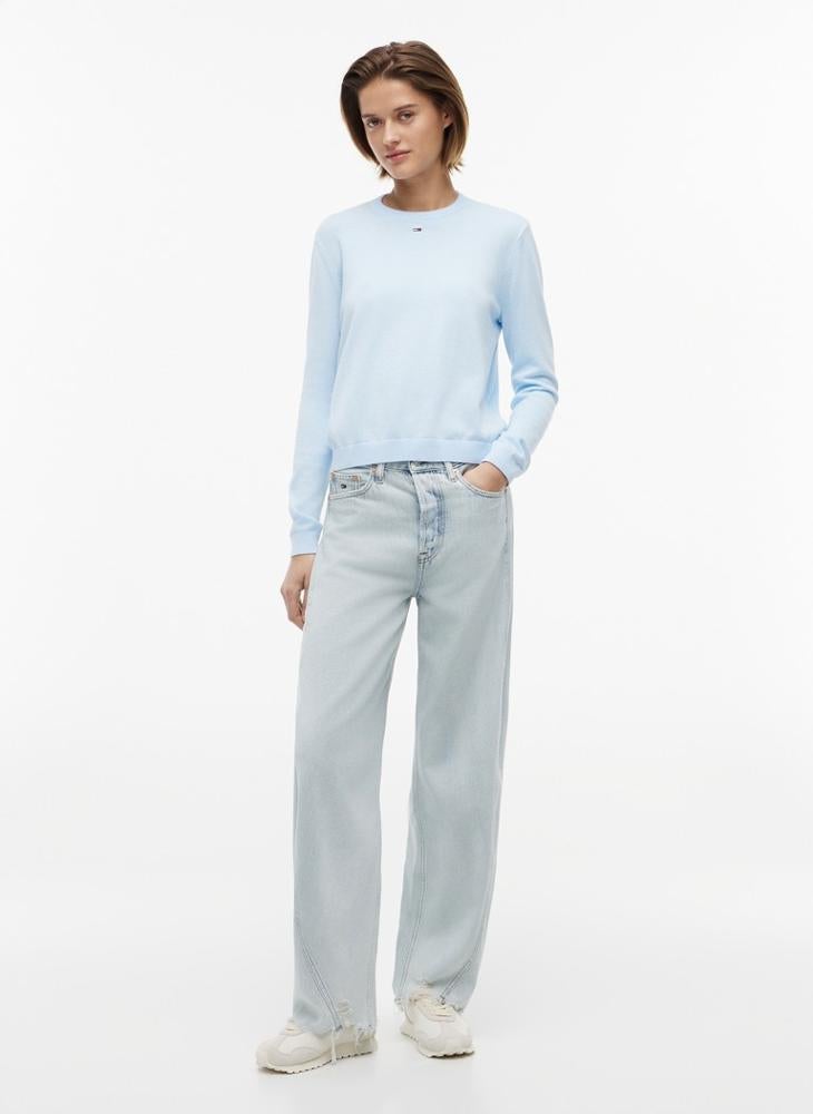 TOMMY JEANS Twisted Seam Mid Rise Barrel Jeans - Image 4