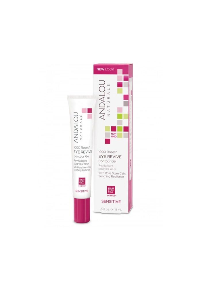 Andalou Natural Andalou 1000 Roses Eye Revive contour Gel 18 ml  - Image 1