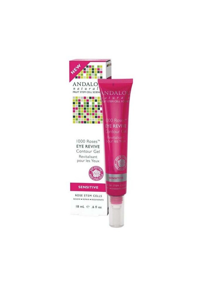 Andalou Natural Andalou 1000 Roses Eye Revive contour Gel 18 ml  - Image 2