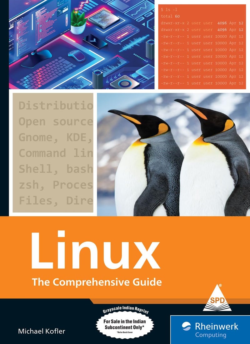 Linux: The Comprehensive Guide (Grayscale Indian Edition) - Image 1