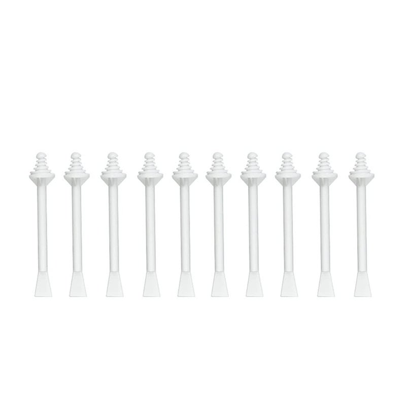 KOENWEENI 100 Packs Nose Wax Spatulas Small Waxing Applicator Sticks for Nostril Nasal Cleaning Ear Hairs Face Eyebrows Hair Removal - Image 3