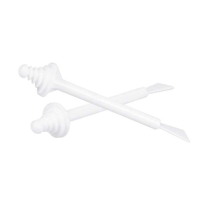 KOENWEENI 100 Packs Nose Wax Spatulas Small Waxing Applicator Sticks for Nostril Nasal Cleaning Ear Hairs Face Eyebrows Hair Removal - Image 5