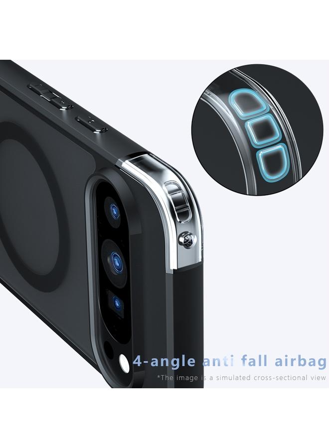 S-TOP Case For Google Pixel 9 / 9 Pro Armor MagSafe Precise Hole PC Hybrid TPU Phone Case - Image 5