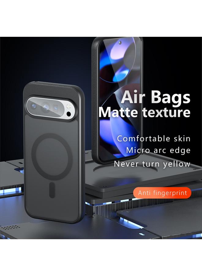 S-TOP Case For Google Pixel 9 / 9 Pro Armor MagSafe Precise Hole PC Hybrid TPU Phone Case - Image 2