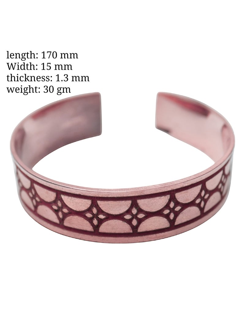 JC jimmycom Red Copper Bracelet  For Men ,Bracelets,Jewelry for Men  ,Bangles For Men,Bangles  - Image 4