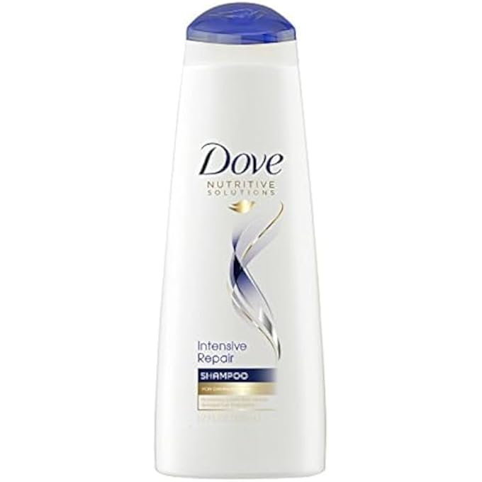 Dove Nutritive Solutions Strengthening Shampoo for Damaged Hair Intensive Repair Dry Hair Shampoo With Keratin Actives 12 oz