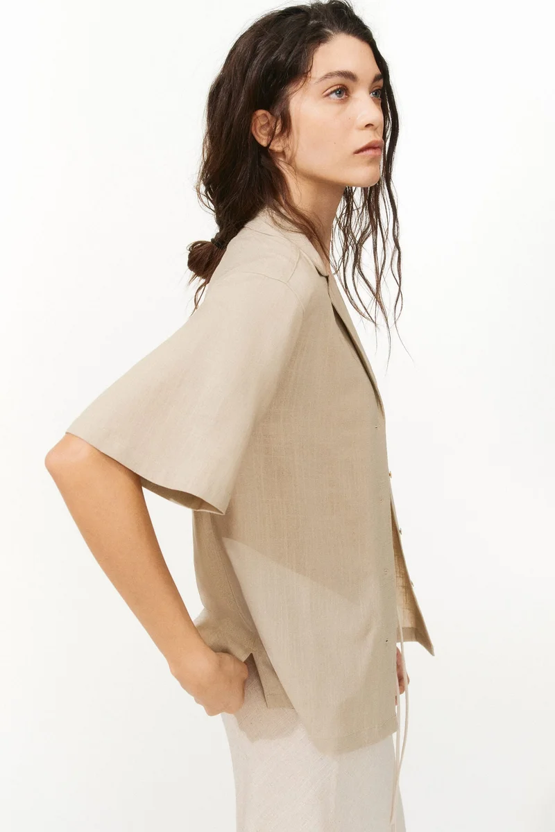 H&M Loose-fit resort shirt