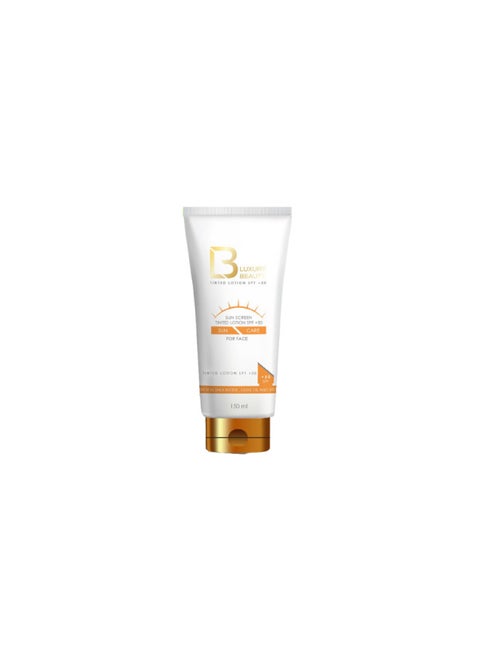 لوشن واقي شمس ملون من لاكشري بيوتي 150 مل SPF50