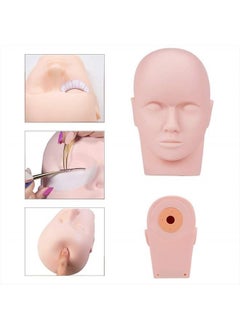 EBANKU Eyelashes Extension Kit, EBANKU 19PCS Lashes Extension Practice Exercise Set, Mannequin Training Makeup False Eyelashes Extension Glue Tool With Bag For Makeup Practice Eye Lashes Graft  - Image 4