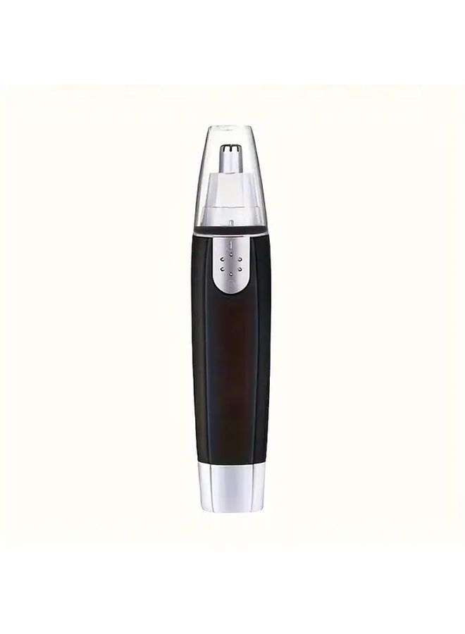 Red Cordless Nose Ear Hair Trimmer Painless Stainless Steel For Men Women - Image 5