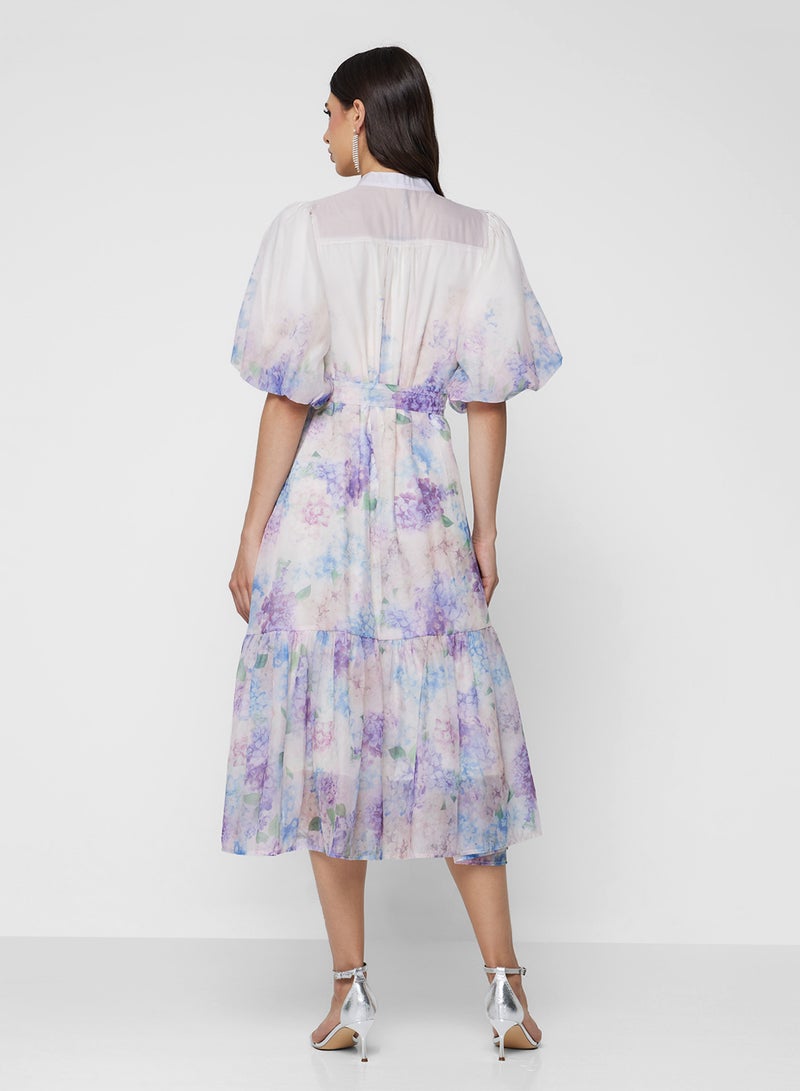 Khizana Floral Print Dress - Image 2