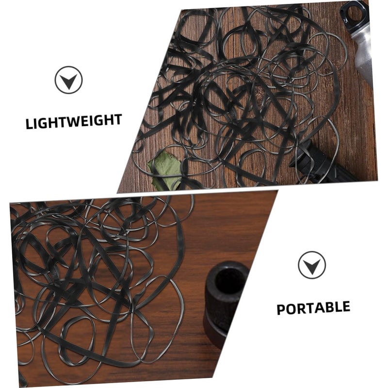 Heavy Duty Rubber Bands 50mm X 5mm X 1 5mm Thick For Camping Hunting Cycling - Image 3