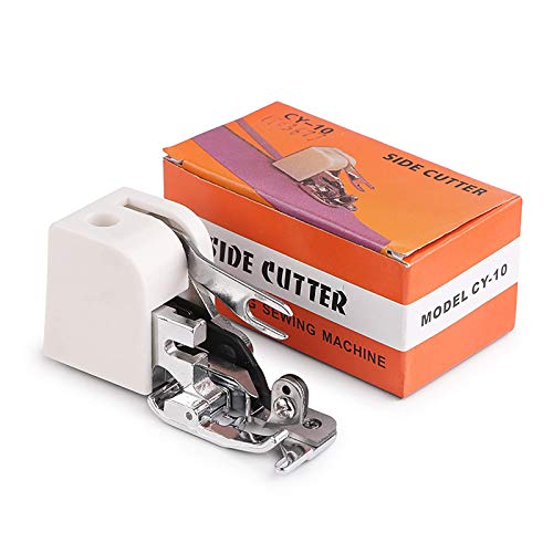 ONEVER Side Cutter Sewing Machine Presser Foot Feet Attachment Accessory for All Low Shank Singer Janome Brother, Overlock Machine Presser Foot - Image 1