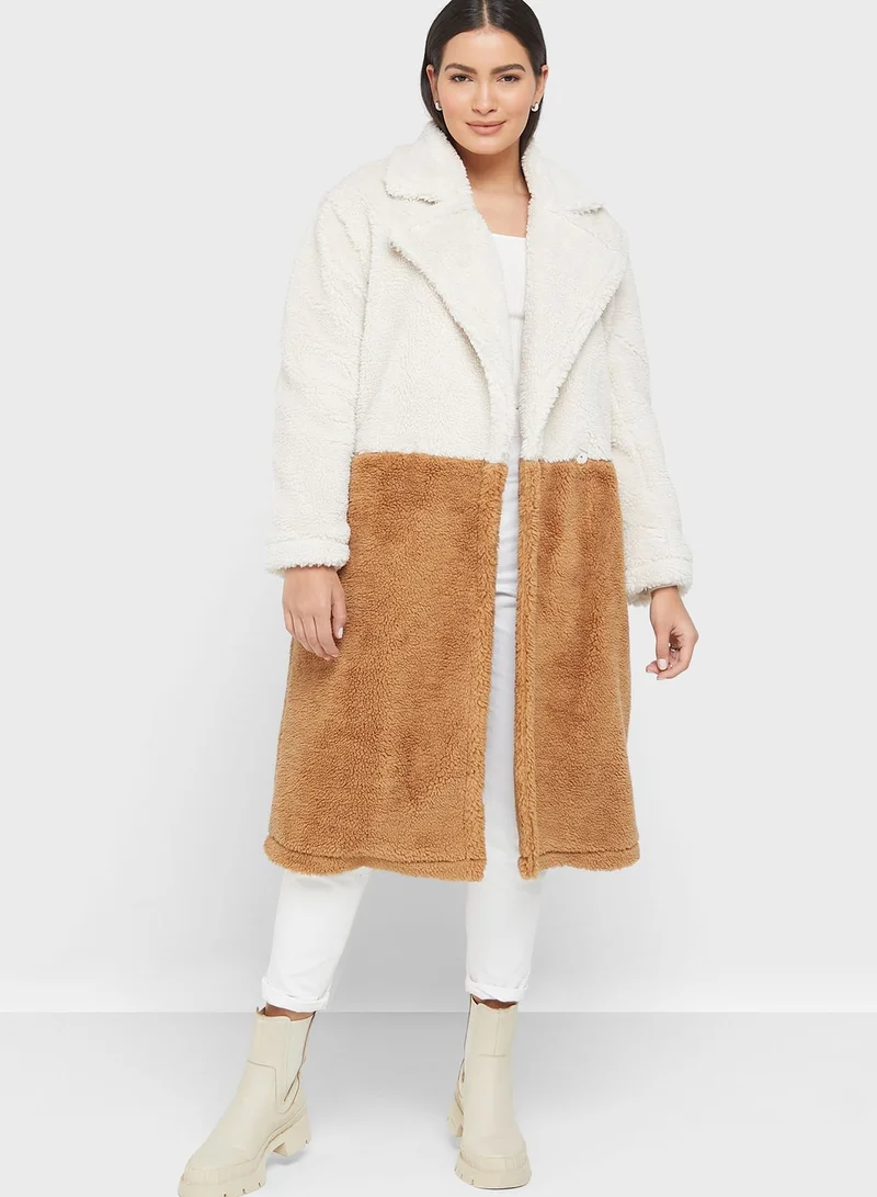 ONLY Color Block Coat