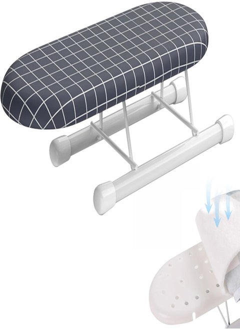 Sleeve Ironing Board, Table Ironing Board, Small Ironing Board for Table Top, Foldable, Ironing Board, Small for Steam Ironing Station for Shirts and Trouser Legs, Practical Ironing Aid, 28x10x8cm
